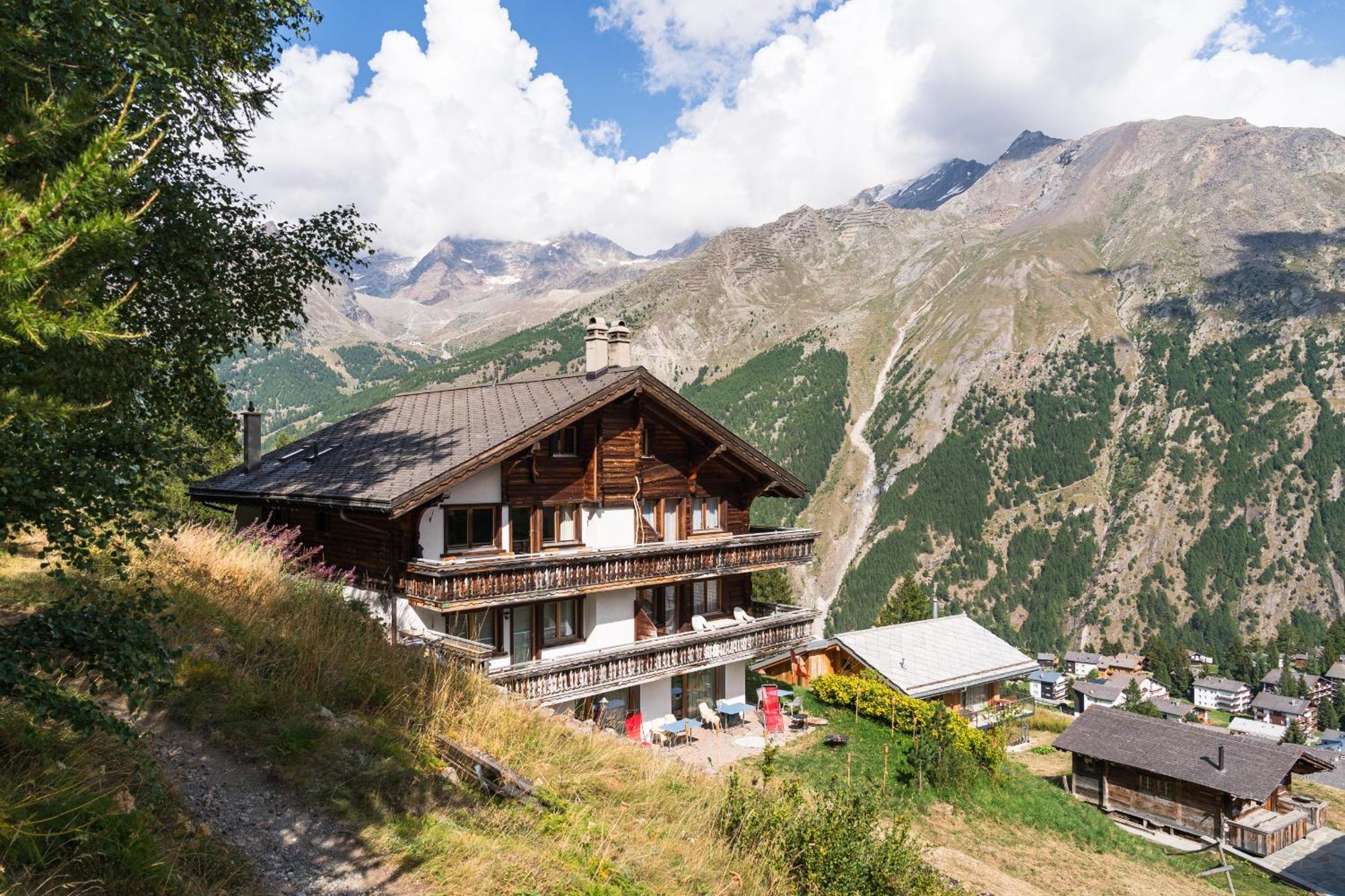 Mirador Auf Der Sonnenterrasse Von Saas-Fee Apartment Exterior photo