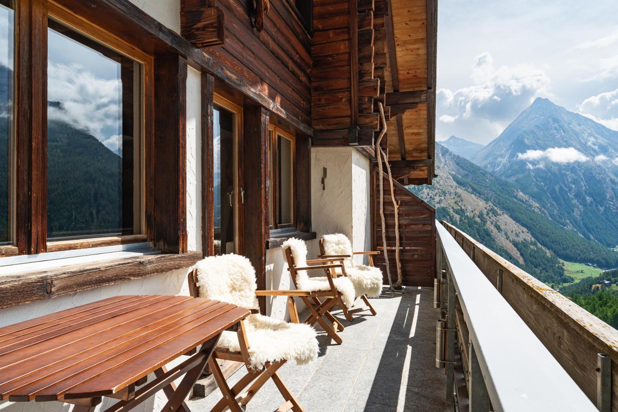 Mirador Auf Der Sonnenterrasse Von Saas-Fee Apartment Exterior photo